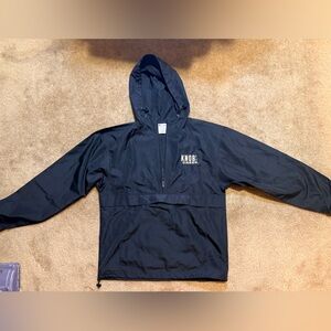 Champion Black Windbreaker Jacket